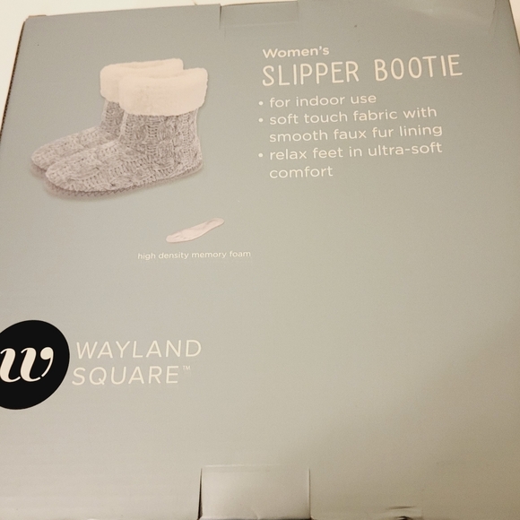 Chunky knit boot slippers - Picture 2 of 5